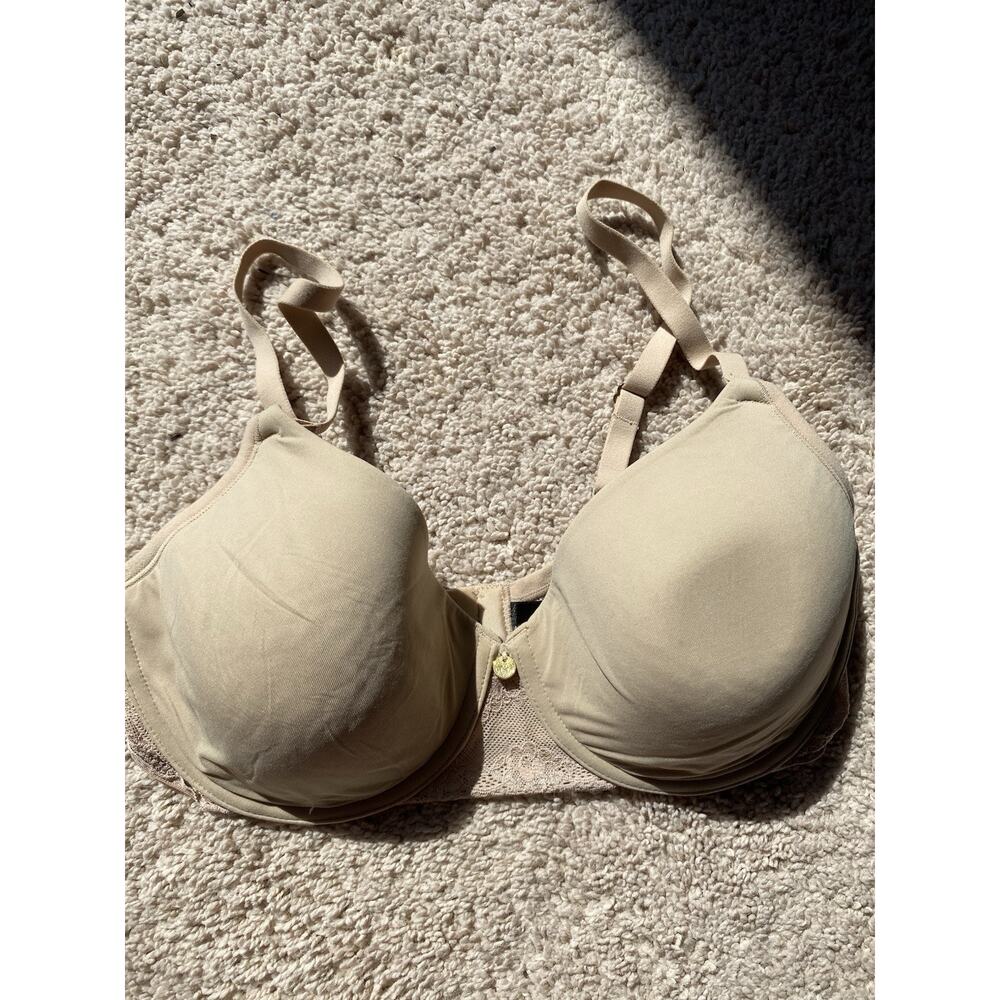 Natori 105951 Nude Underwire Molded Semi-demi T-shirt Bra 34D